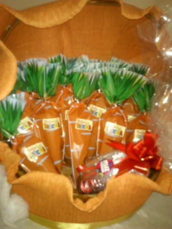 Cenourinhas de chocolate